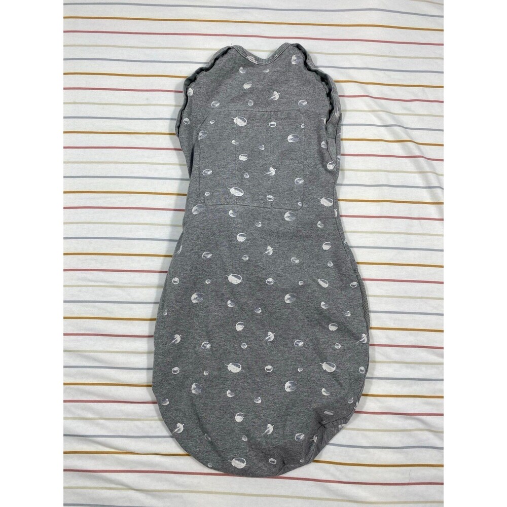 Happiest Baby Sleepea 5-Second Swaddle Gray Moon Print Size M (3–6 Months) - Picture 4 of 5